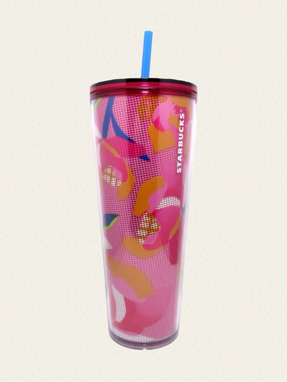 Starbucks 2023 Pink Pink Peony Tumbler